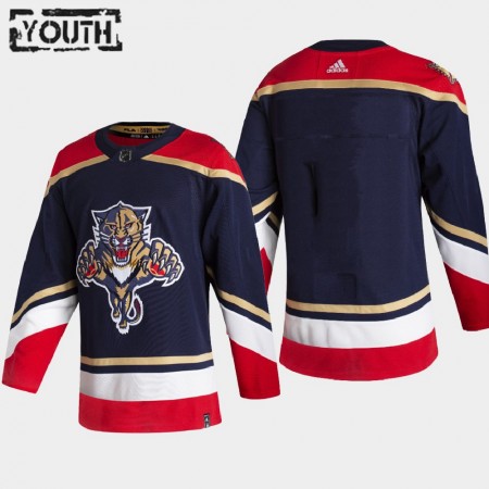 Florida Panthers Blank 2020-21 Reverse Retro Authentic Shirt - Kinderen